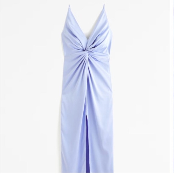 Abercrombie & Fitch Dresses & Skirts - Abercrombie & Fitch Light Blue Midi Dress